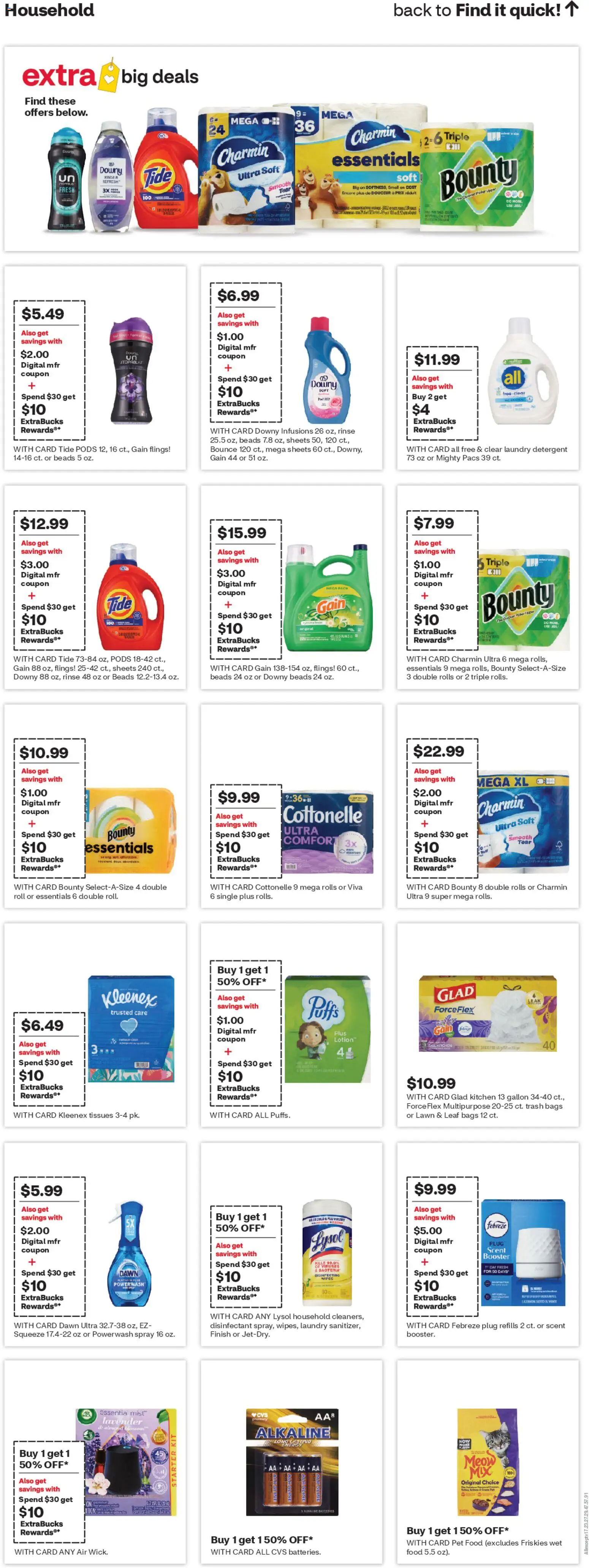 CVS Pharmacy Weekly Ad - AZ - valid from 28.12.2025 | Page: 17 | Products: Detergent, Starter
