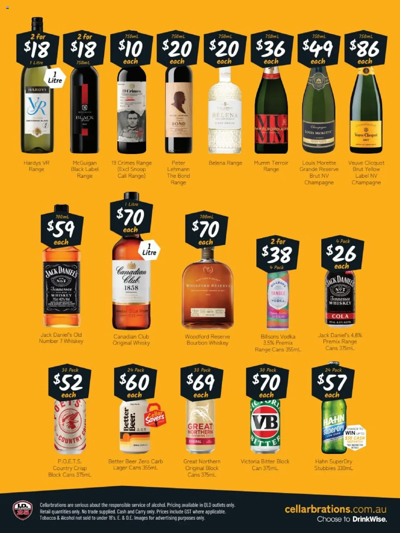 Cellarbrations catalogue - valid from 20.10.2025 | Page: 3 | Products: Beer, Bourbon, Vodka, Whiskey