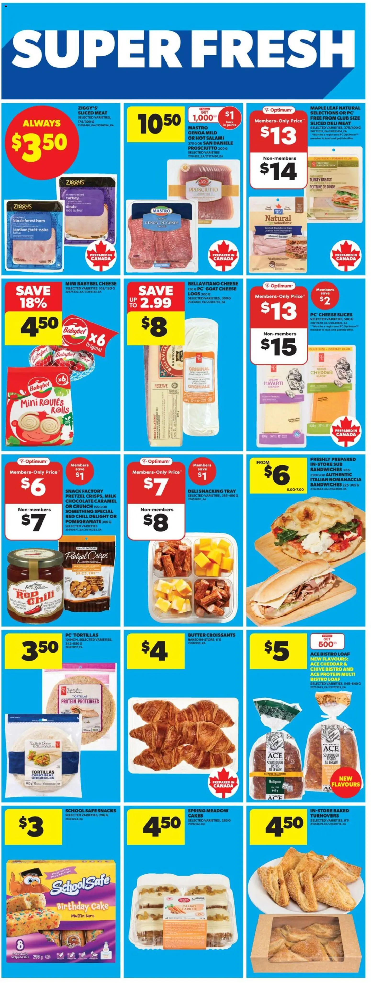 Real Canadian Superstore flyer valid from 01.01.2026 | Page: 17 | Products: Turkey, Oven, Milk, Chocolate