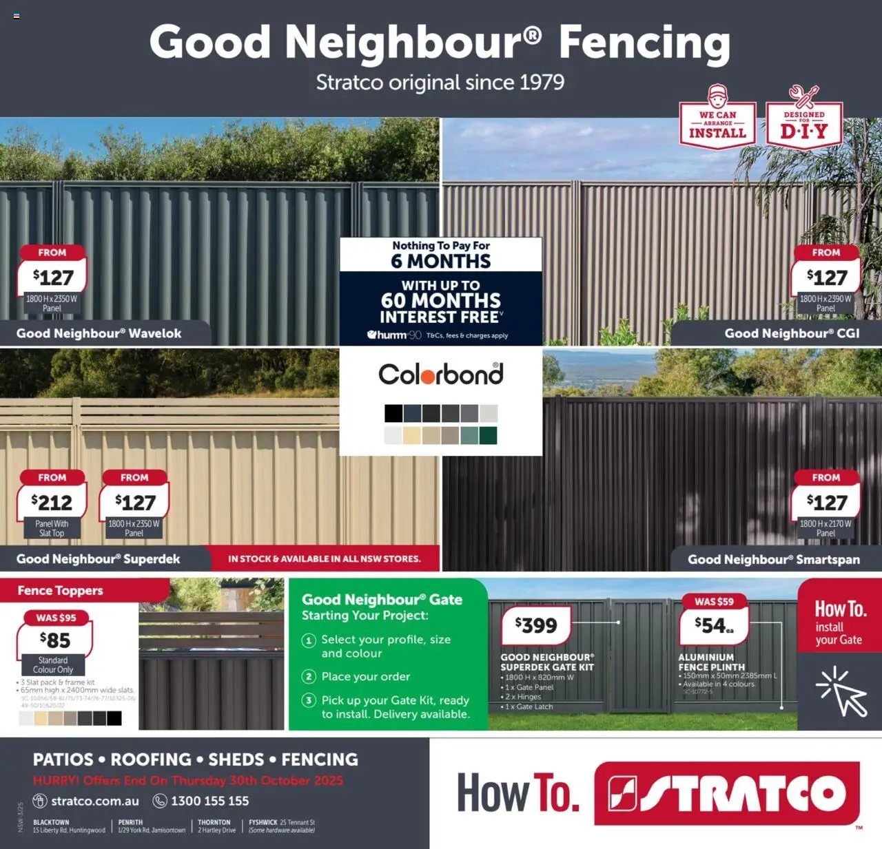 Stratco catalogue - valid from 19.09.2025 | Page: 12 | Products: Fence, Gate