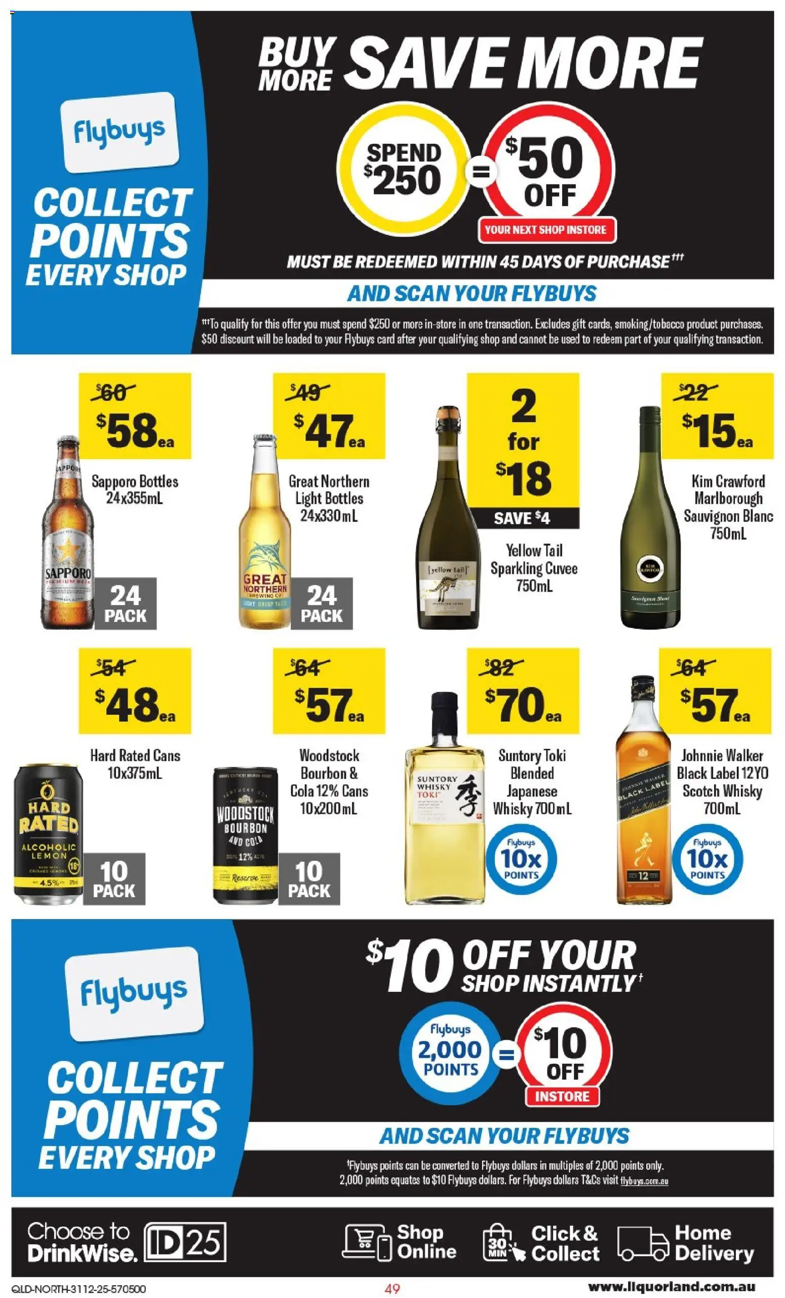 Coles catalogue - valid from 31.12.2025 | Page: 50 | Products: Light, Bourbon, Lemon, Scotch