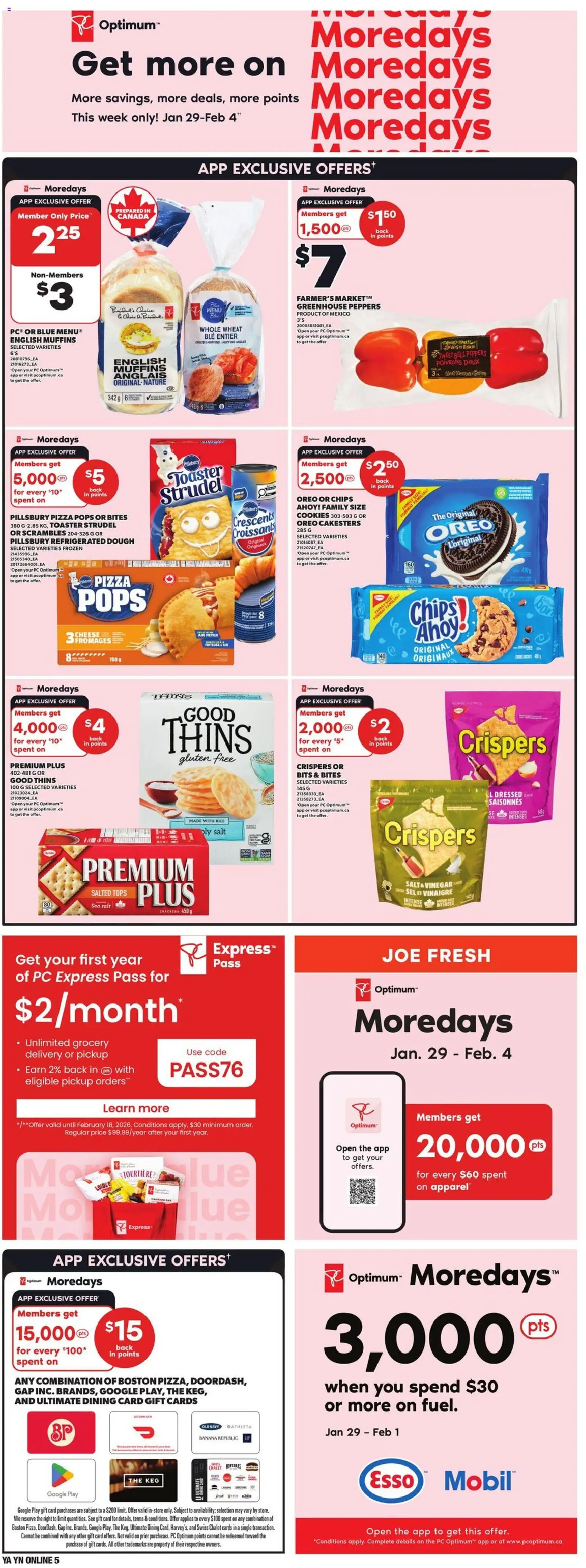 Independent Grocer flyer valid from 29.01.2026 | Page: 8 | Products: Chips, Cookies, Fryer, Pizza