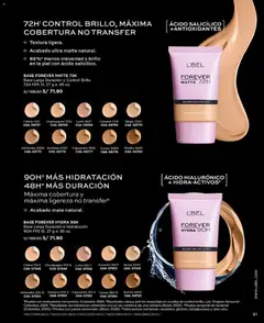 Vista previa de folleto L'Bel - Campaňa 6 de la L'Bel válido desde 04.04.2026 | Página: 91