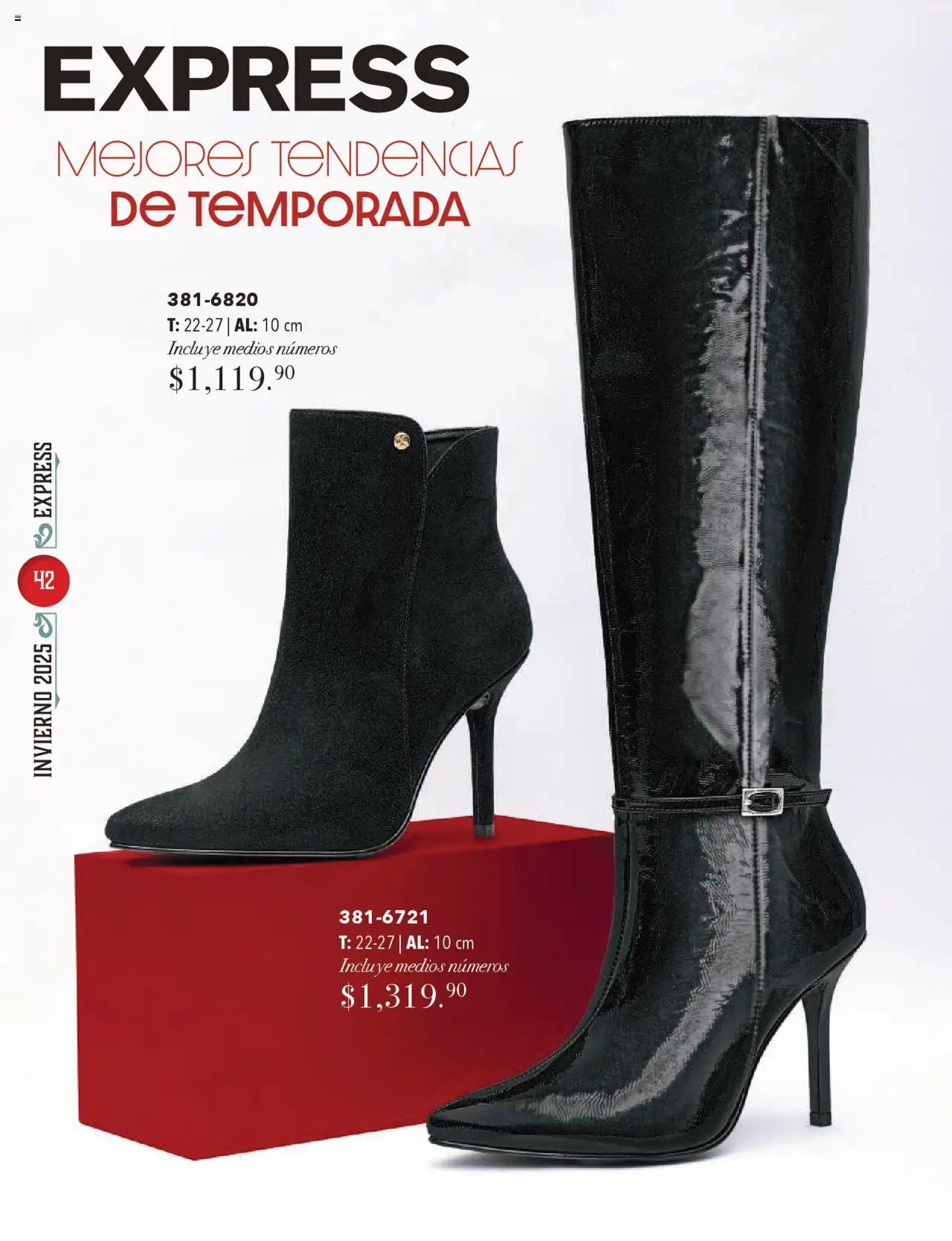 Nuevas ofertas de Andrea válidas en toda la República Mexicana desde el 13.10.2025. ¡Encuentra las mejores ofertas en Andrea - Catálogo Invierno! | Página: 42