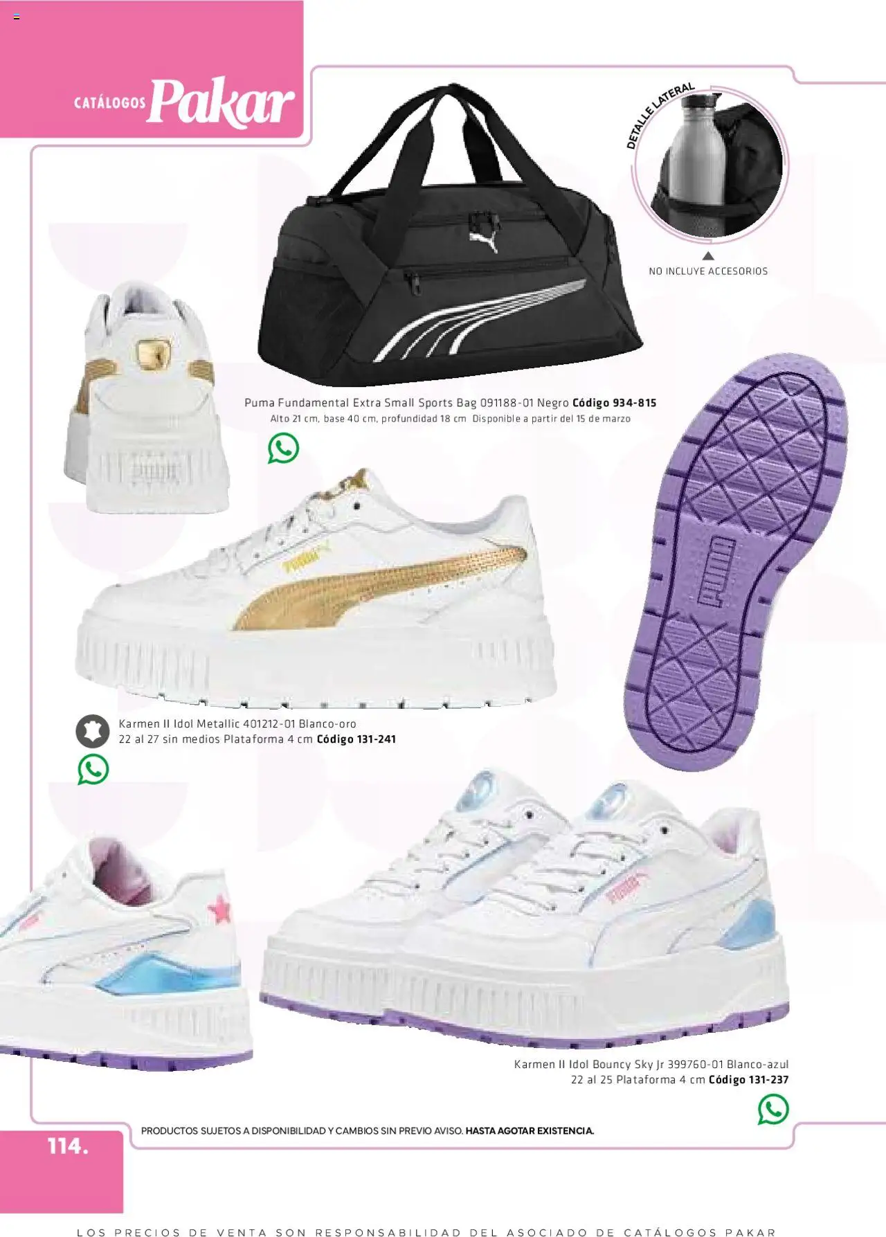 Nuevas ofertas de SC Pakar válidas en toda la República Mexicana desde el 06.03.2025. ¡Encuentra las mejores ofertas en SC Pakar catálogo Women! | Página: 114