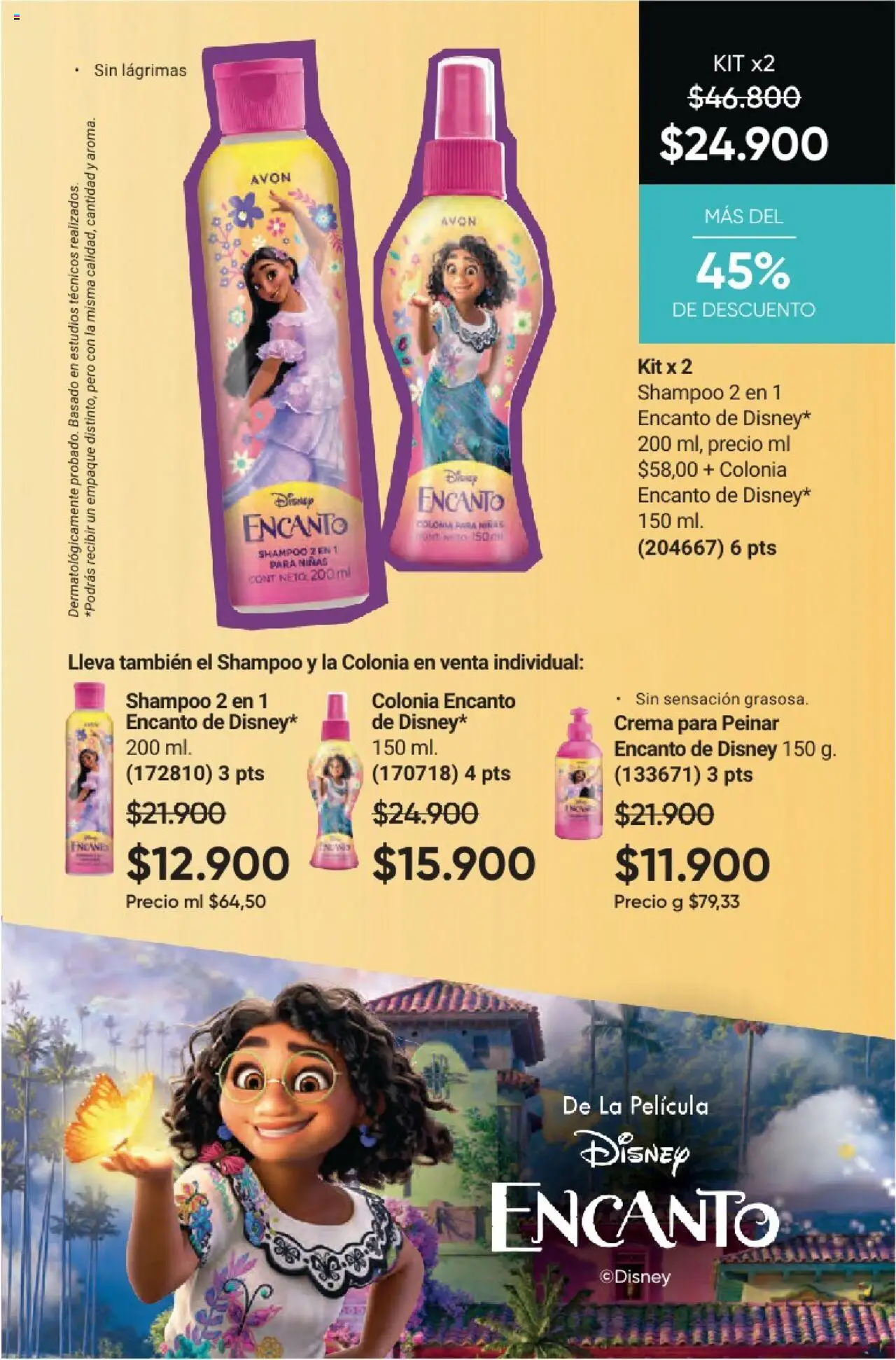 Avon revista - valida desde el 01.08.2025 | Página: 90 | Productos: Crema, Individual, Shampoo