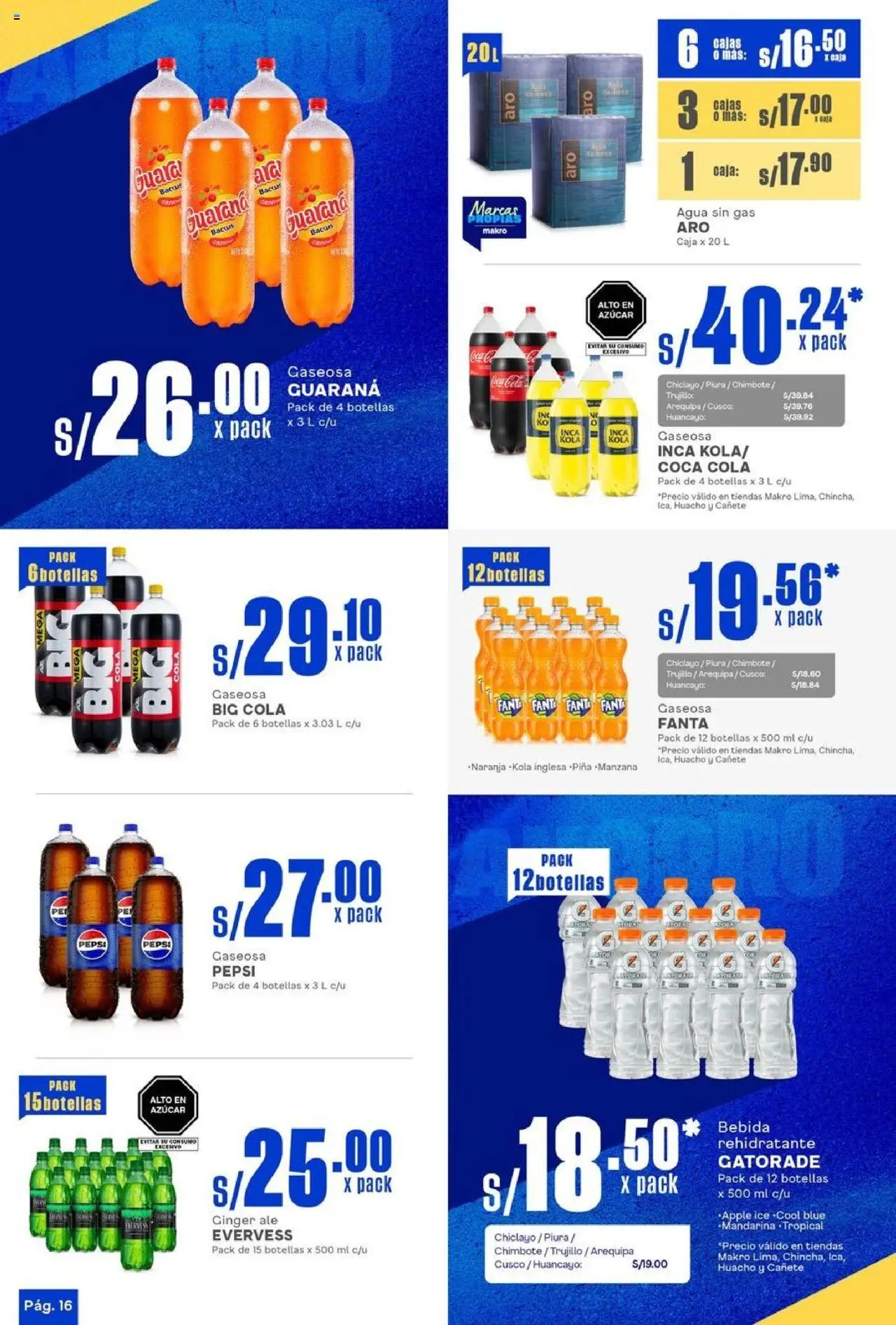 Catálogo Makro válido desde 25.09.2025 | Página: 16 | Productos: Caja, Piña