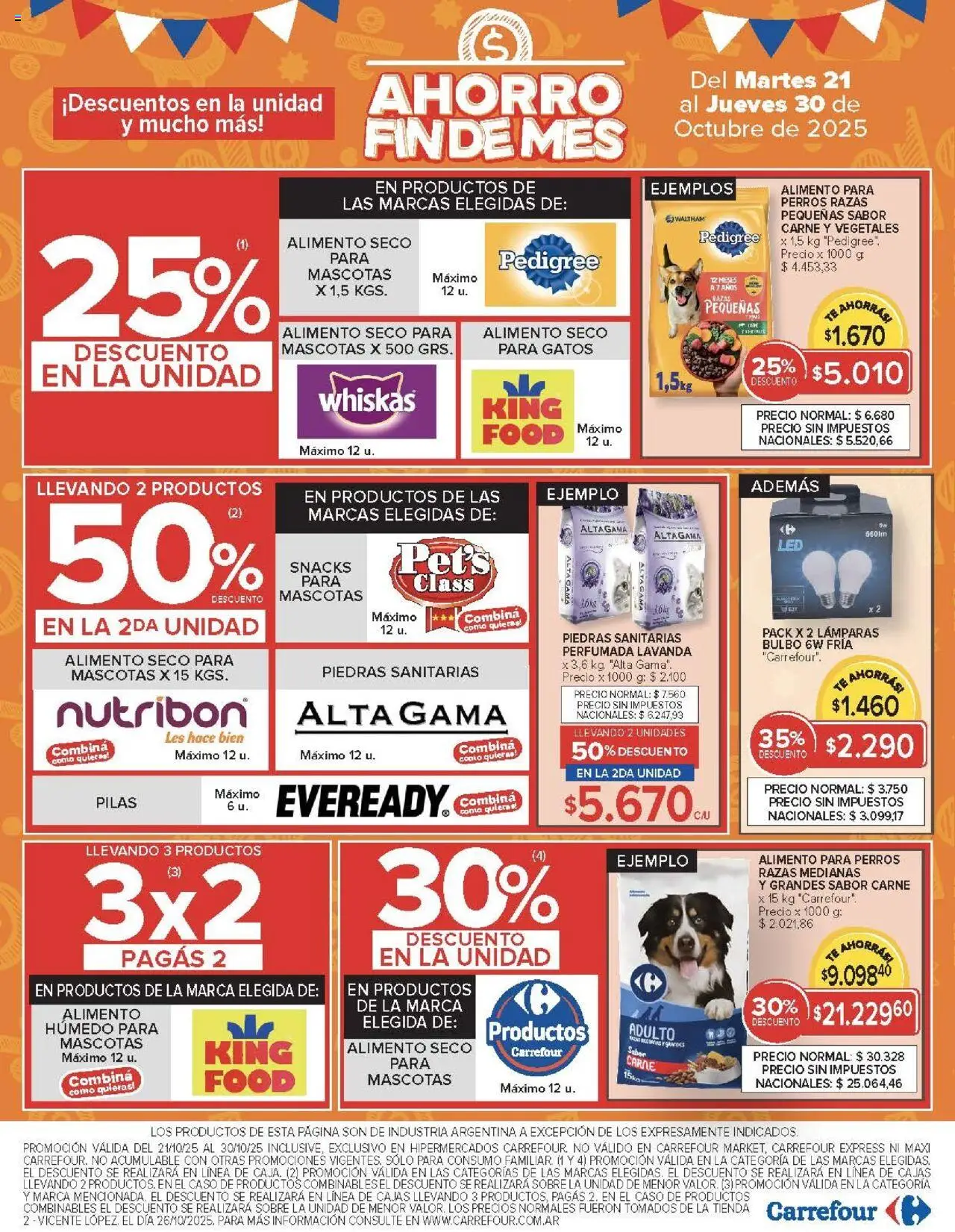 Carrefour - Ofertas Carrefour | 21 al 30 Octubre - 877a82af-aec3-47b2-a5ca-060b2cfa1f47 │ válido desde el 21.10.2025 | Página: 19 | Productos: Caso, Sobre, Pilas, Té