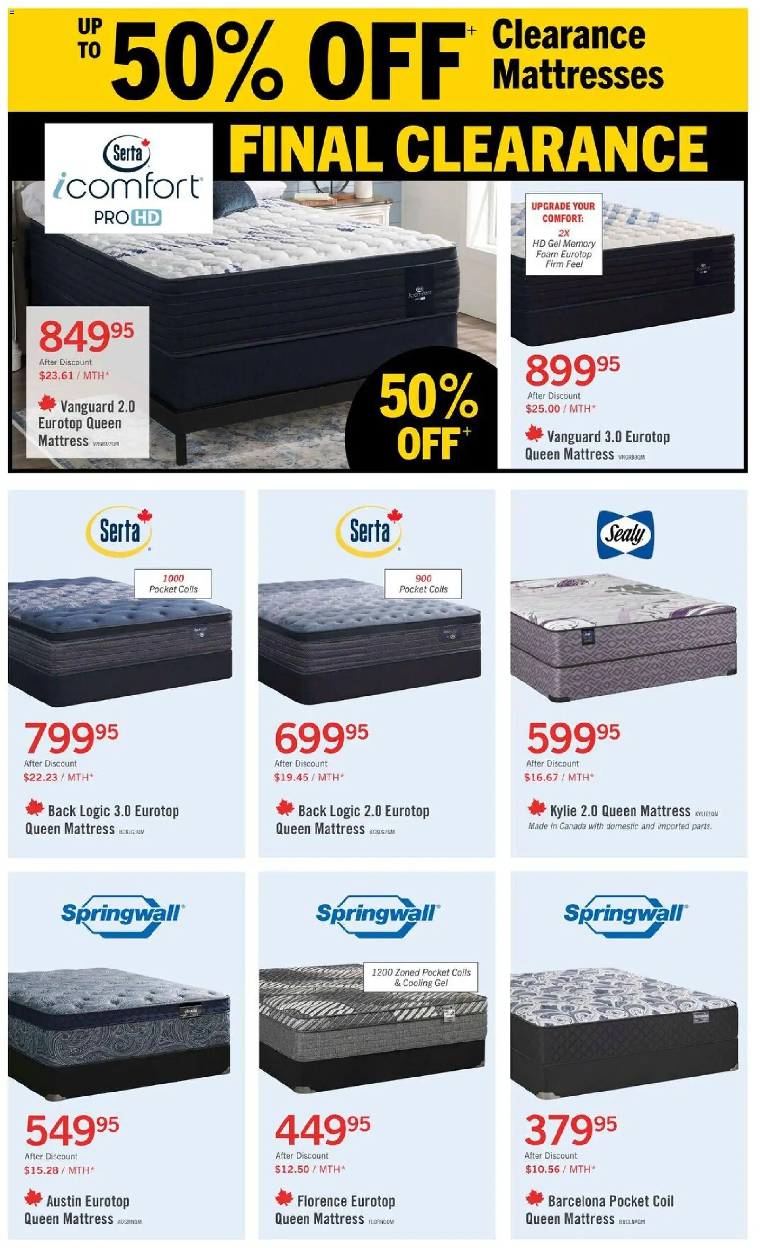 The Brick flyer valid from 18.02.2026 | Page: 5 | Products: Mattress