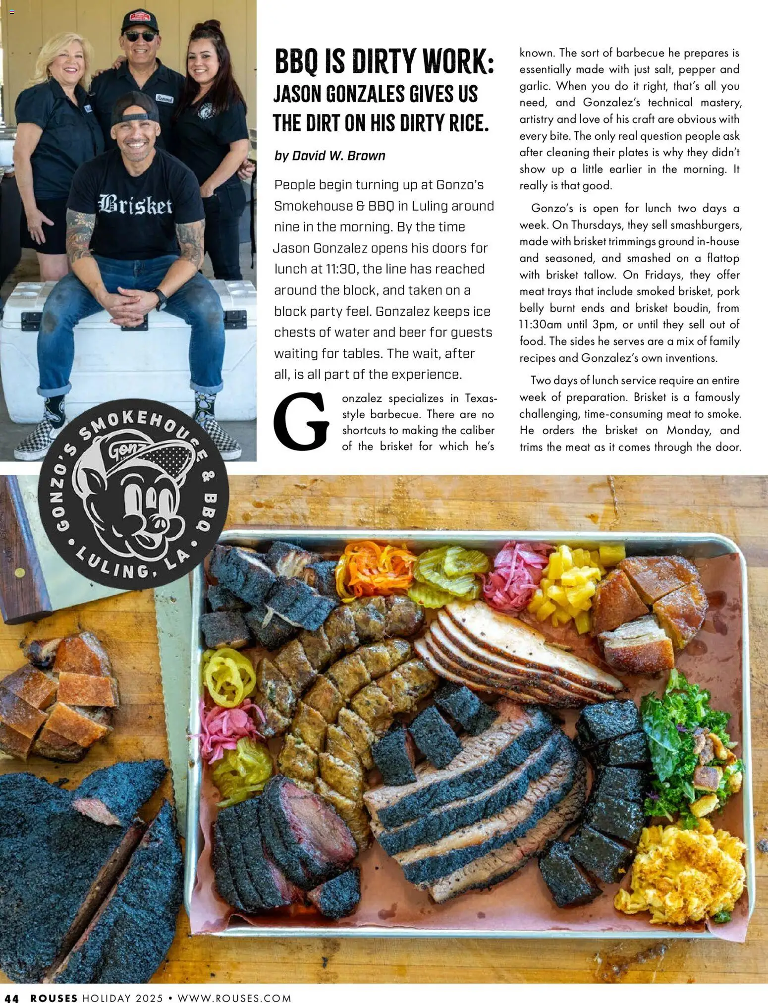 Rouses Magazine Winter 2025 - valid from 20.11.2025 | Page: 46 | Products: Beer, Pork, Water, Pepper