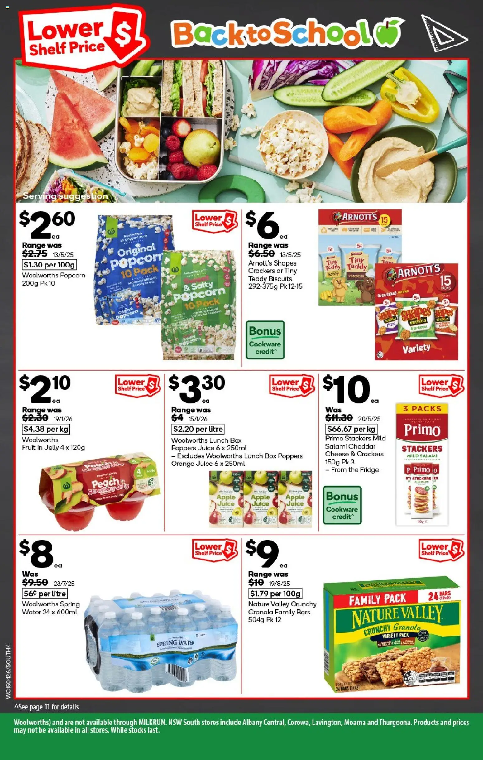Woolworths catalogue - valid from 15.04.2026 | Page: 4 | Products: Chocolate, Salami, Cookware, Grapes
