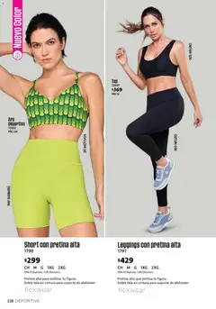 Vista previa de Ilusión catálogo Primavera, nuevo folleto de la tienda, válido en México a partir del 01.03.2026 | Página: 230 | Productos: Leggings, Short