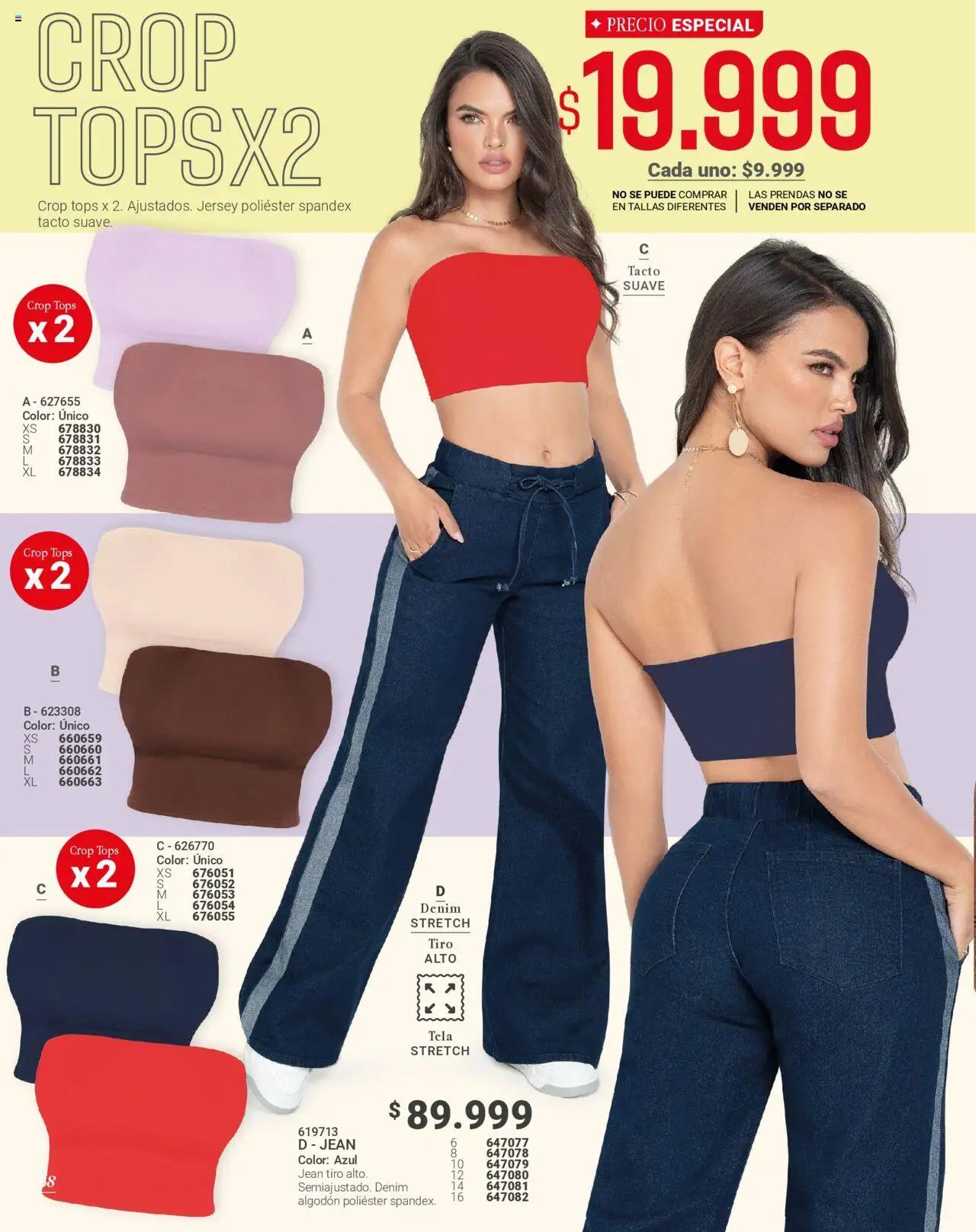 Carmel revista - valida desde el 28.07.2025 | Página: 68 | Productos: Algodón, Jean