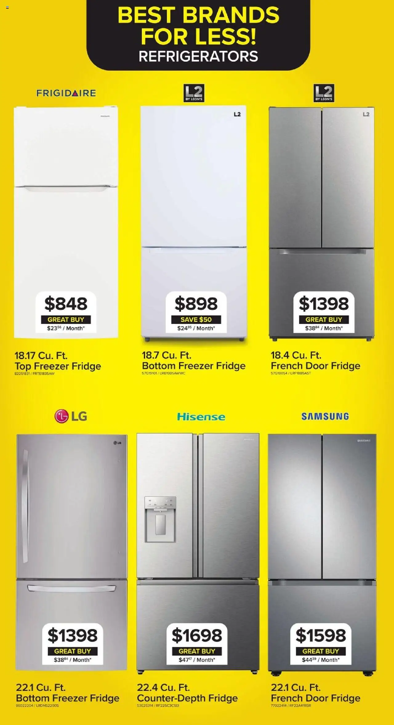 Leon's flyer valid from 02.10.2025 | Page: 3 | Products: Freezer