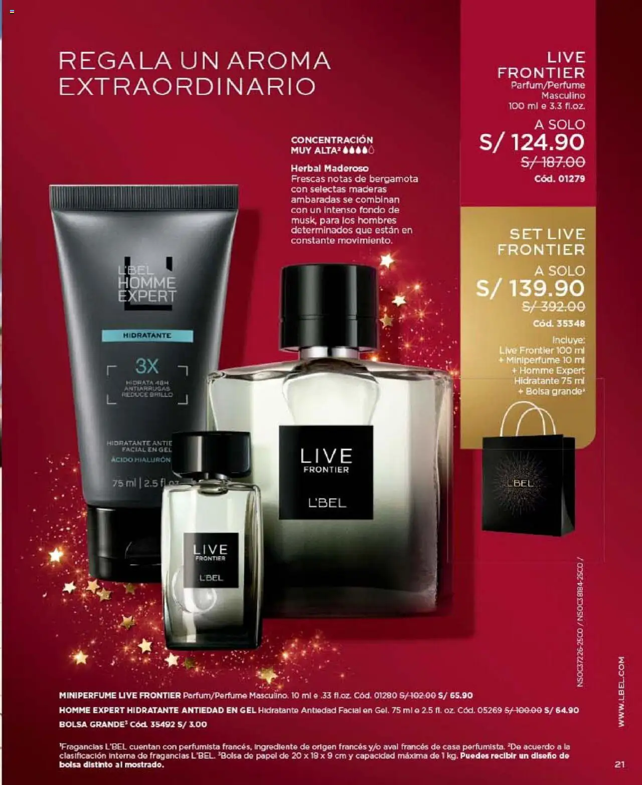 Catálogo L'Bel válido desde 24.10.2025 | Página: 21 | Productos: Bolsa