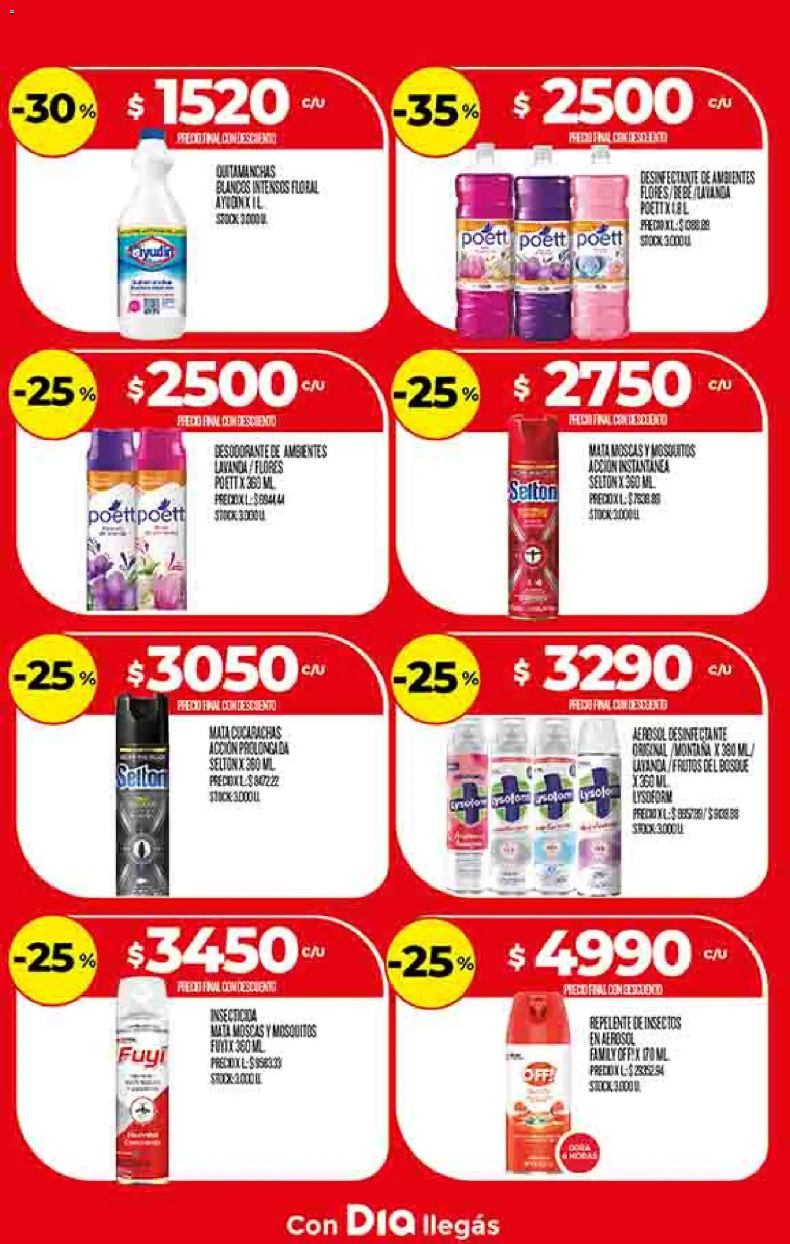 Supermercado DIA Ofertas │ válido desde el 14.01.2026 | Página: 21 | Productos: Mata moscas, Repelente, Insecticida, Desodorante
