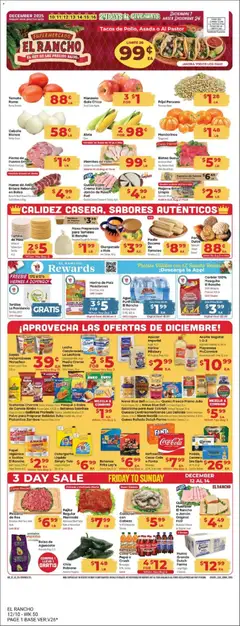 Preview of El Rancho weekly ads valid from 10.12.2025