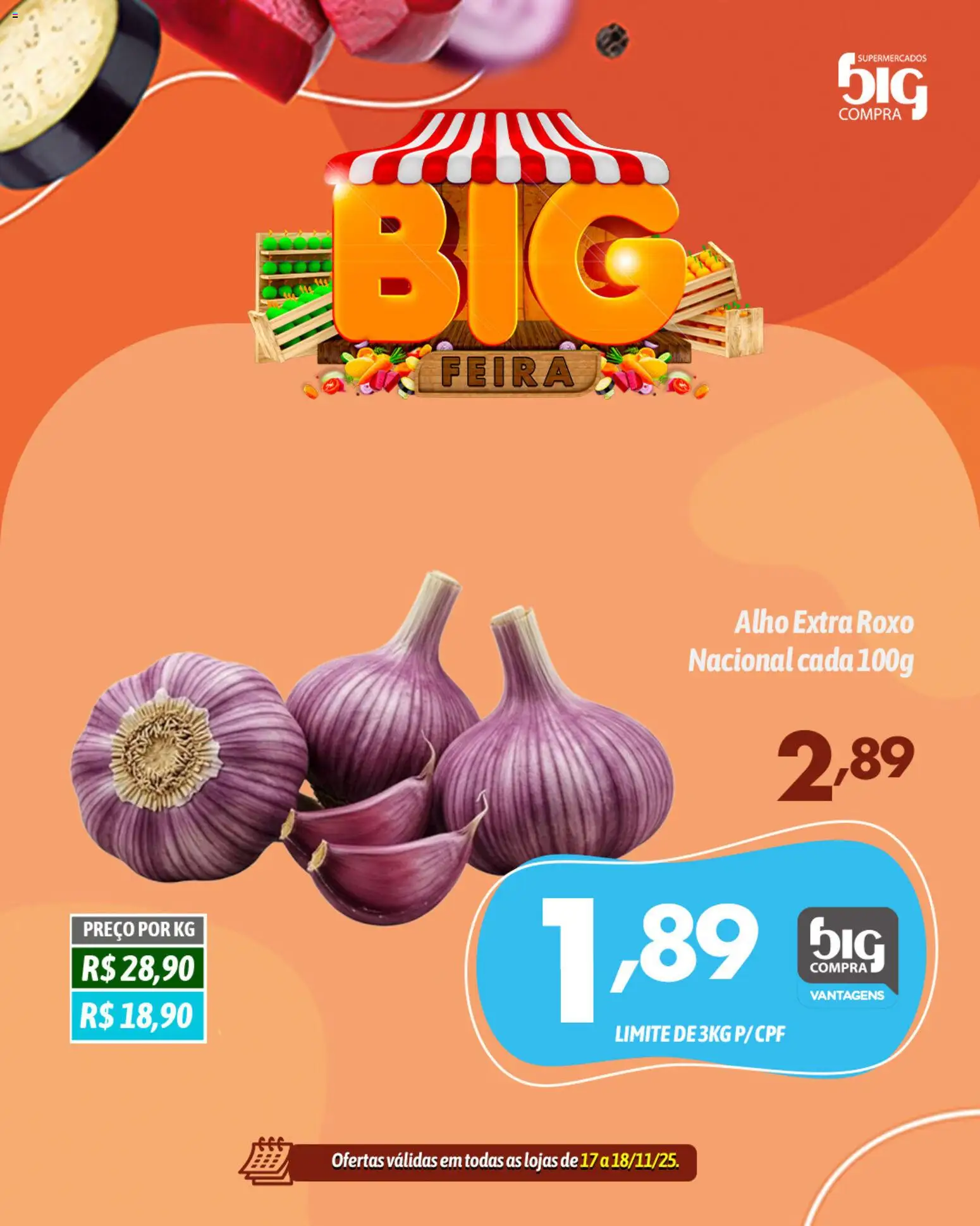 Big Compra Folheto - válido de 17.11.2025 | Página: 3 | Produtos: Alho