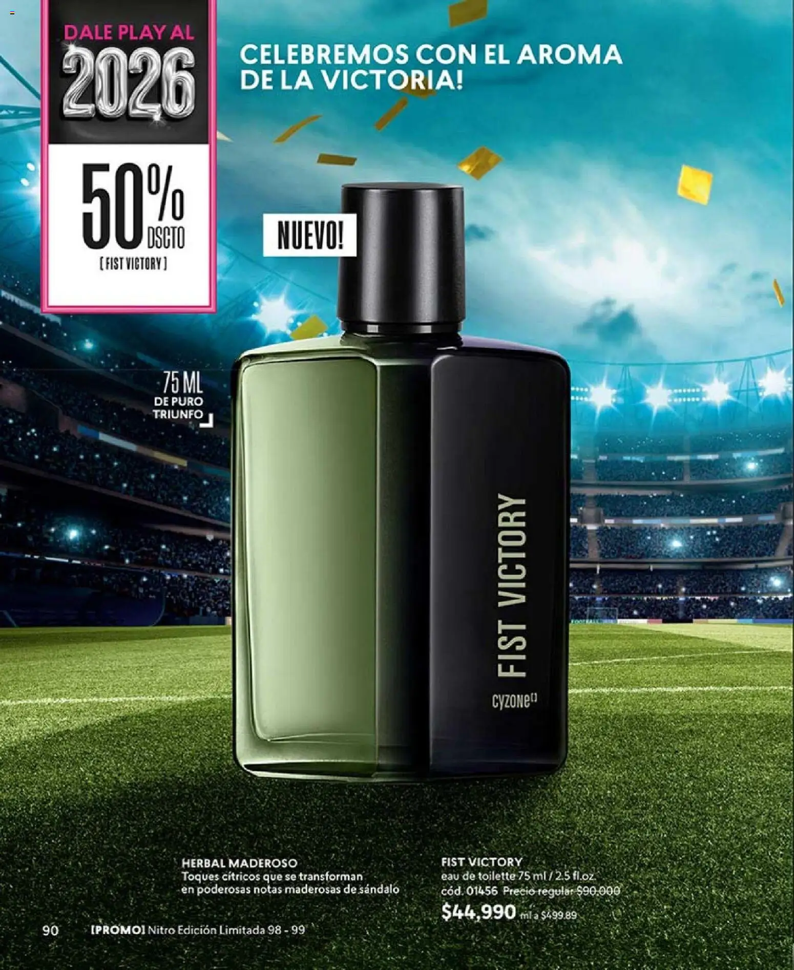 CyZone revista - valida desde el 01.01.2026 | Página: 90 | Productos: Eau de toilette