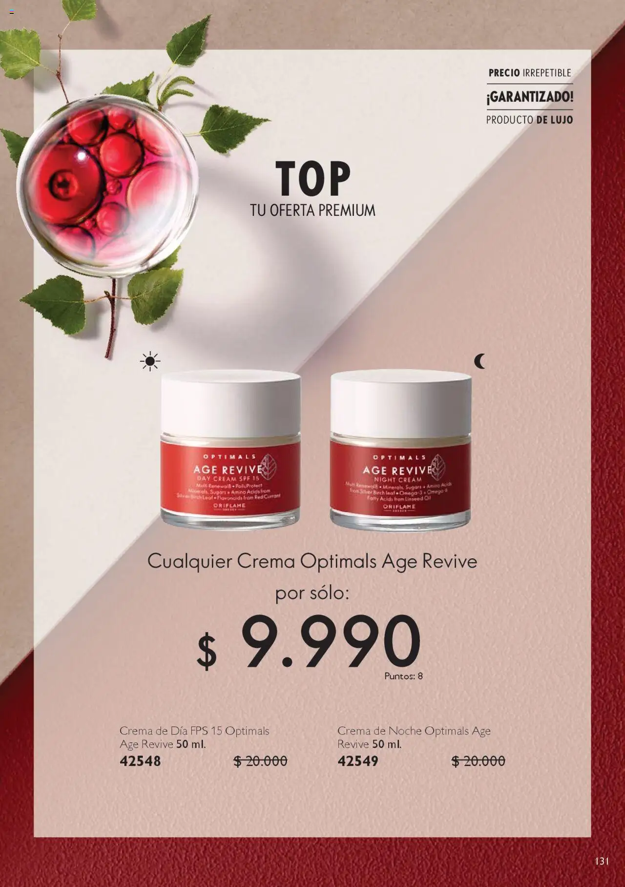 Oriflame catálogo │ válido desde el 04.10.2025 | Página: 131 | Productos: Crema
