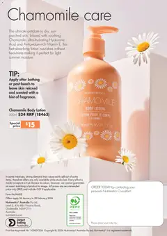 Preview of Nutrimetics Catalogue Fresh, flawless, fabulous - valid from 26.01.2026 | Page: 28 | Products: Light, Lotion, Body lotion, Vitamin