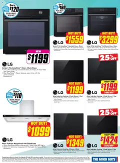 Preview of The Good Guys Cooking & Dishwashers - valid from 13.10.2025 | Page: 10 | Products: Wallet, Digital, Oven, Grill