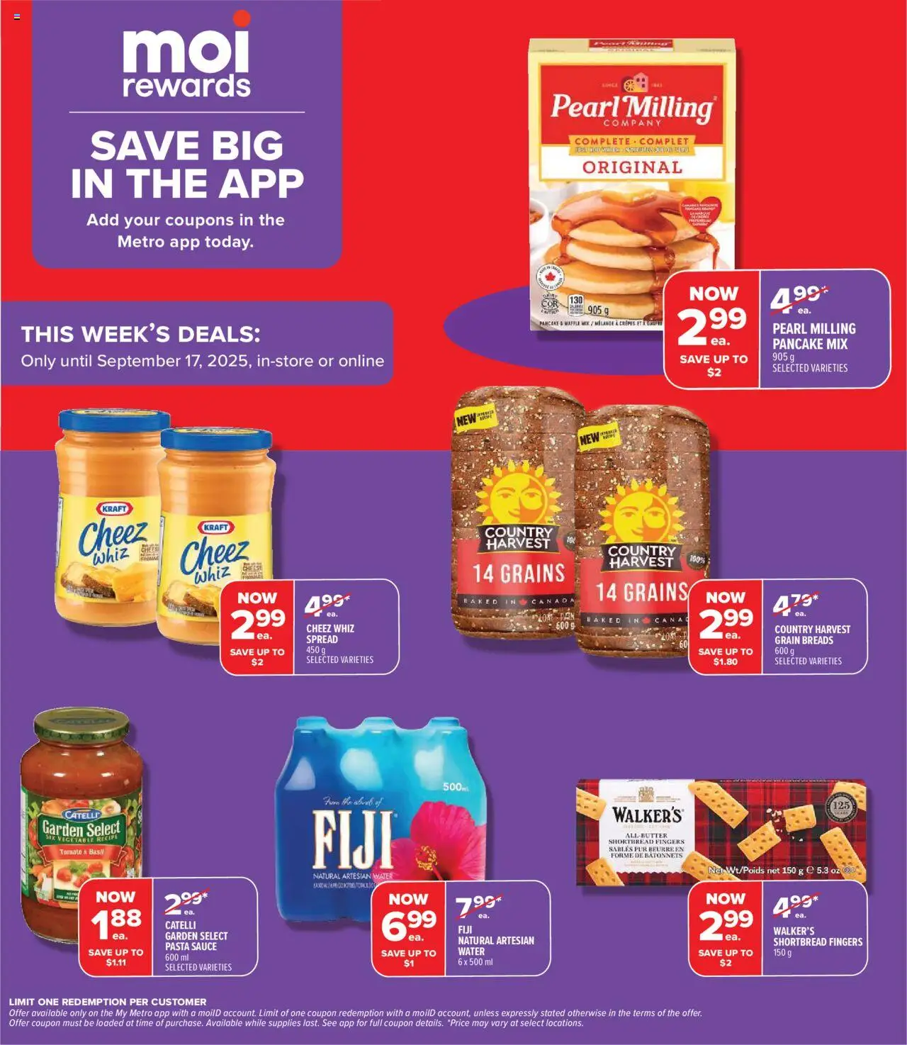 Metro flyer valid from 11.09.2025 | Page: 5 | Products: Pasta