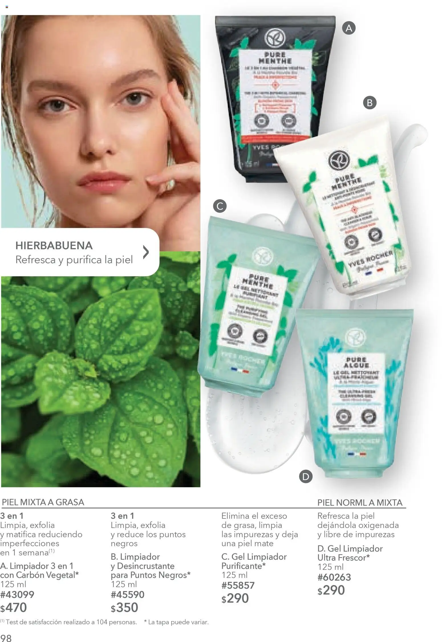 Nuevas ofertas de Yves Rocher válidas en toda la República Mexicana desde el 10.02.2026. ¡Encuentra las mejores ofertas en Yves Rocher campaña 3 2026! | Página: 96 | Productos: Limpiador, Mate