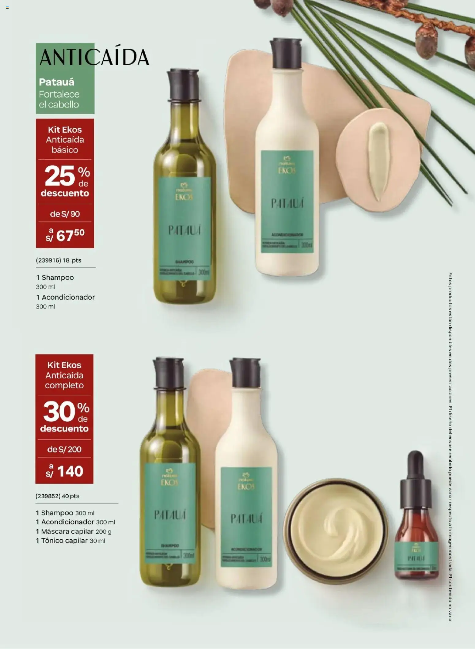 Catálogo Natura válido desde 20.02.2026 | Página: 109 | Productos: Máscara, Shampoo, Acondicionador