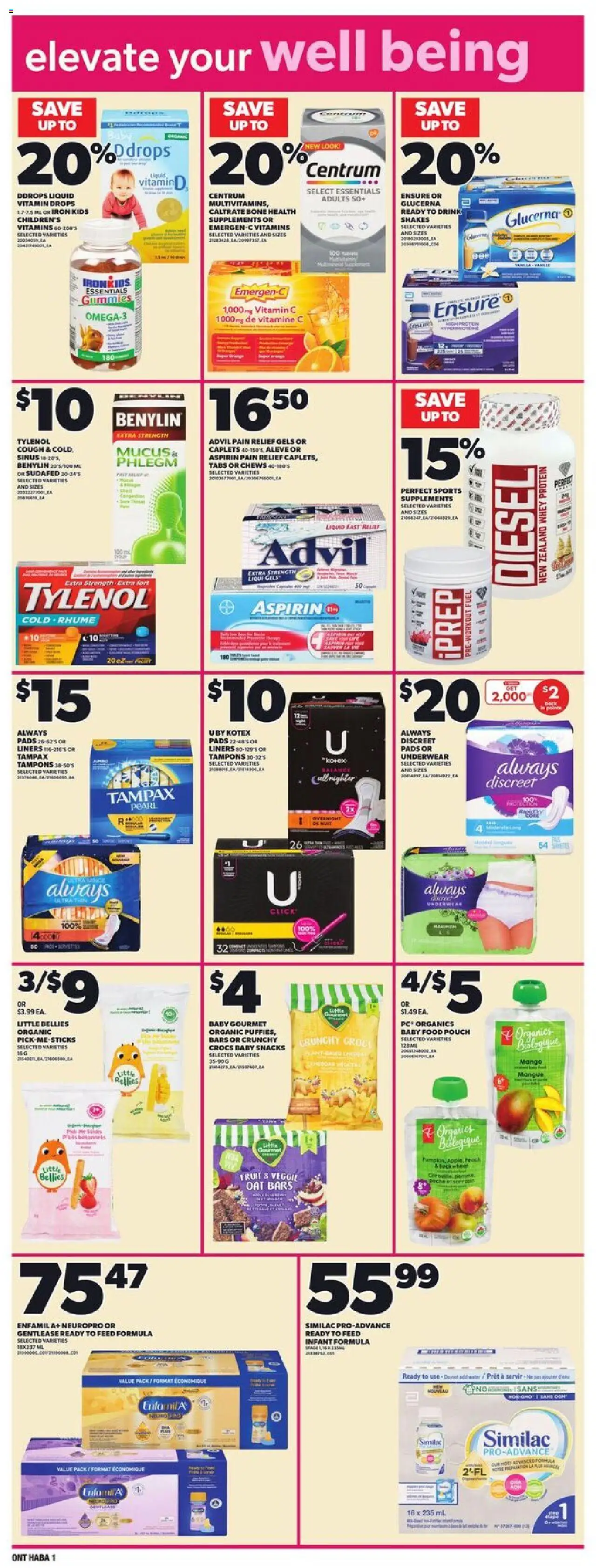 Loblaws flyer valid from 25.09.2025 | Page: 18 | Products: Iron, Underwear