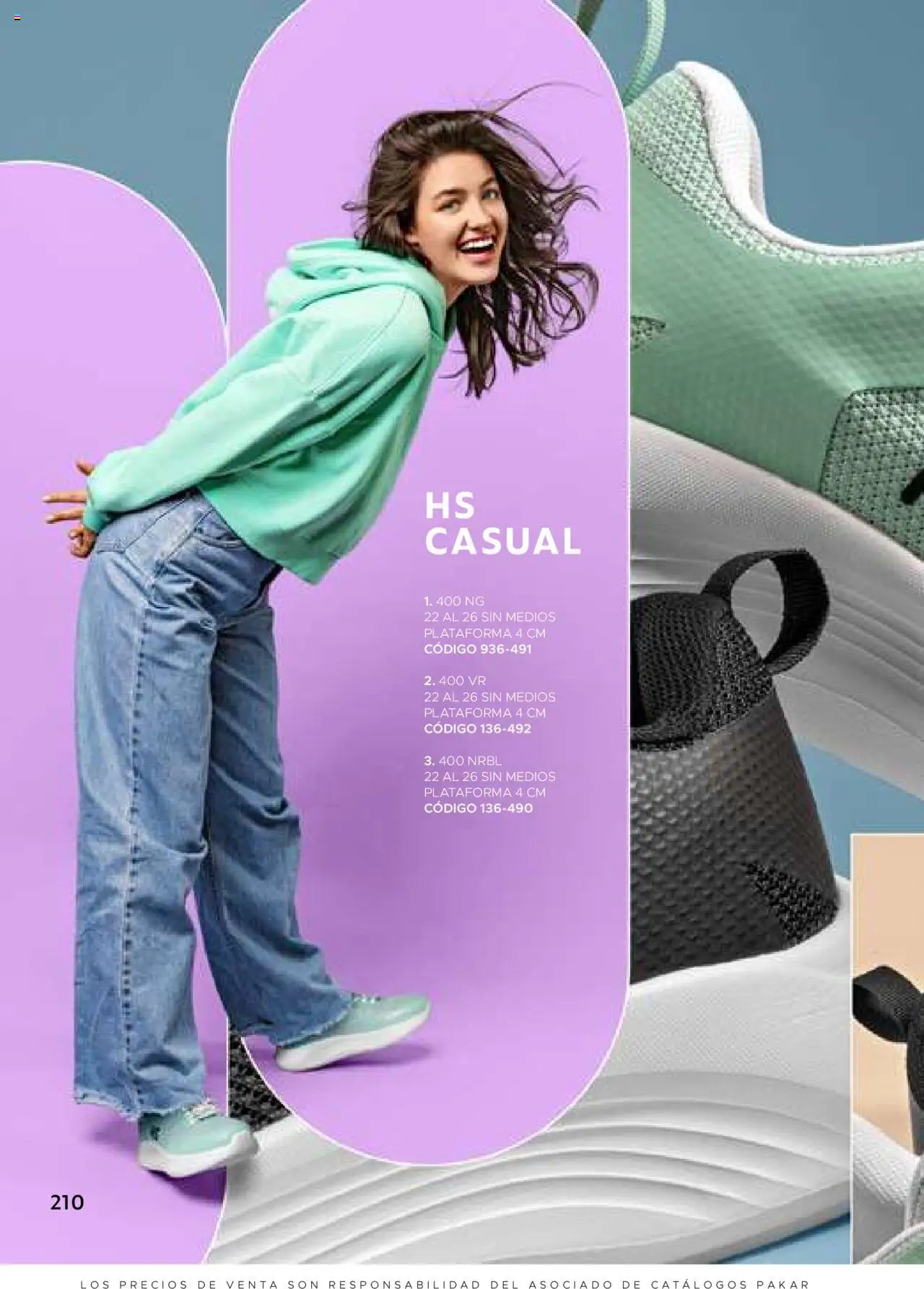 Nuevas ofertas de SC Pakar válidas en toda la República Mexicana desde el 24.07.2025. ¡Encuentra las mejores ofertas en SC Pakar - Catálogo Casual otoño / invierno! | Página: 210