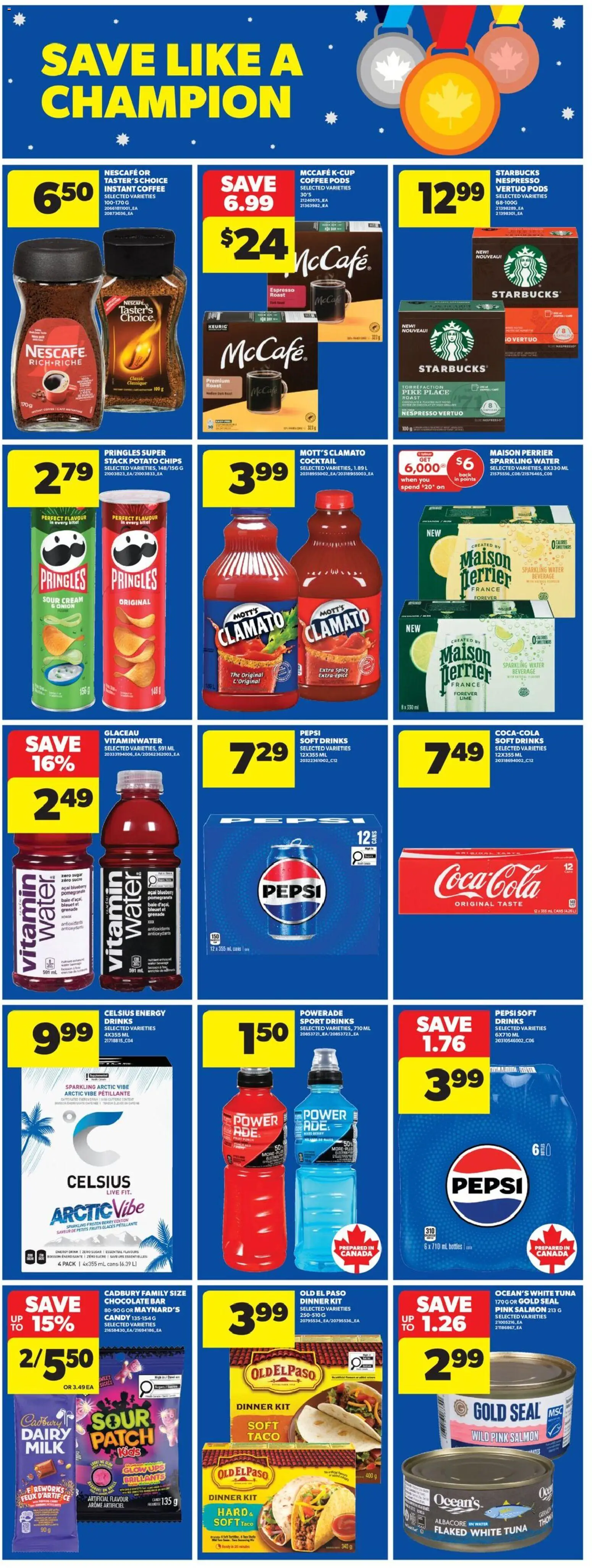 Real Canadian Superstore flyer valid from 05.02.2026 | Page: 14 | Products: Sour cream, Cream, Milk, Coffee