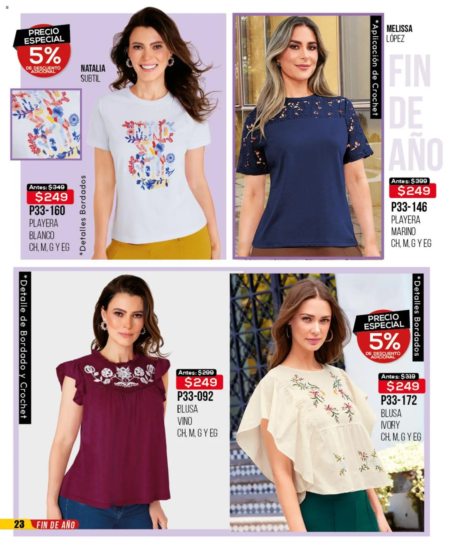 Nuevas ofertas de Cklass válidas en toda la República Mexicana desde el 15.12.2025. ¡Encuentra las mejores ofertas en Cklass catálogo Rebajas fin de año calzado! | Página: 325 | Productos: Blusa, Playera, Vino