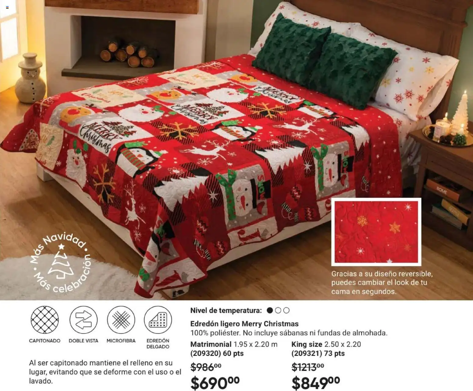 Nuevas ofertas de AVON válidas en toda la República Mexicana desde el 28.11.2025. ¡Encuentra las mejores ofertas en AVON Casa & Estilo 18 2025! | Página: 33 | Productos: Cama, Sabanas