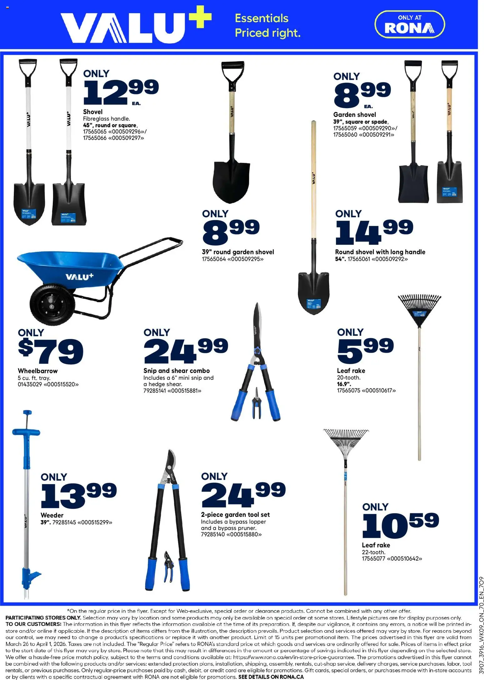 Rona flyer valid from 26.03.2026 | Page: 8