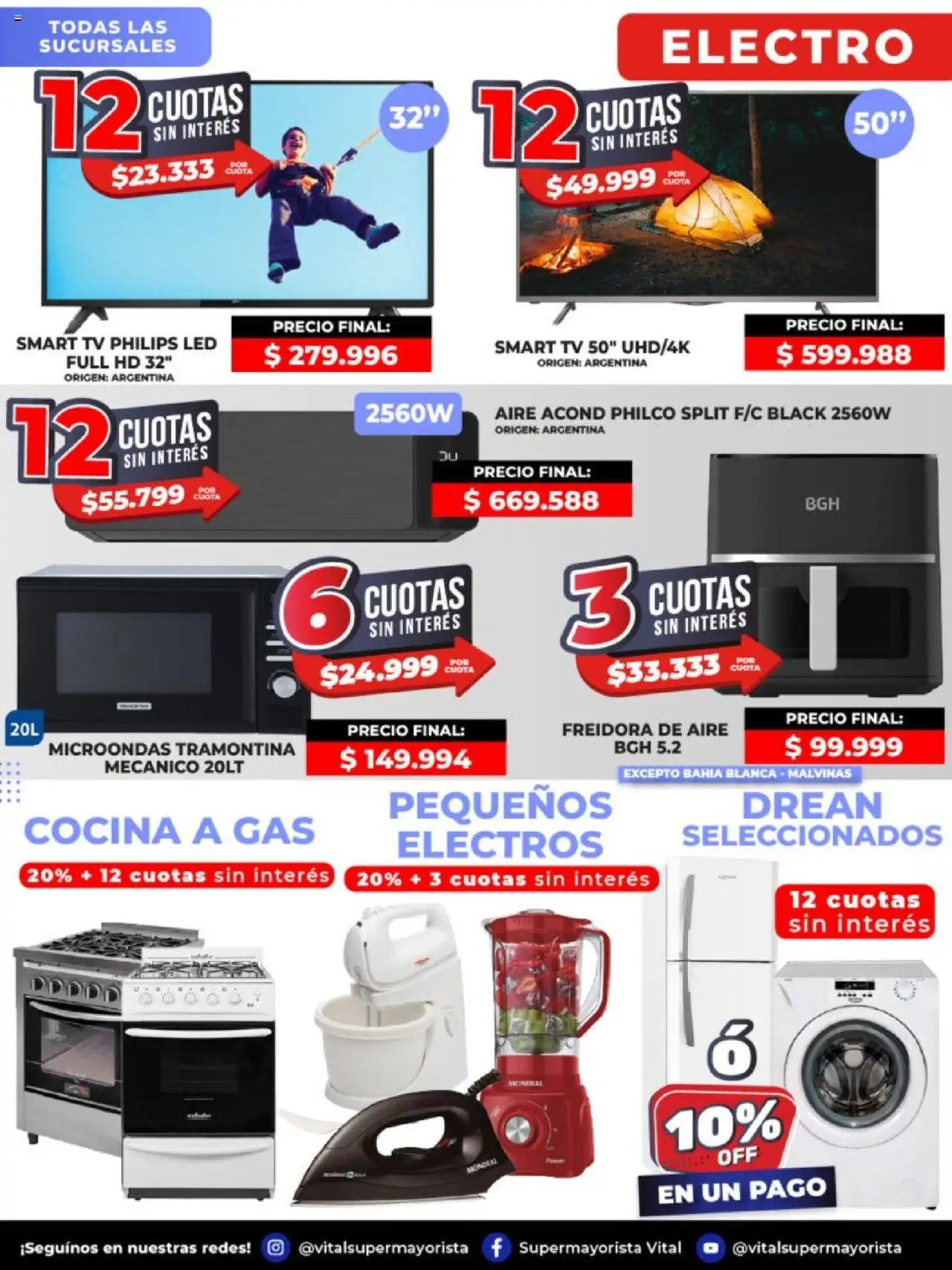 Vital - Ofertas nonfood │ válido desde el 28.07.2025 | Página: 2 | Productos: Cocina, Freidora, Microondas, Freidora de aire