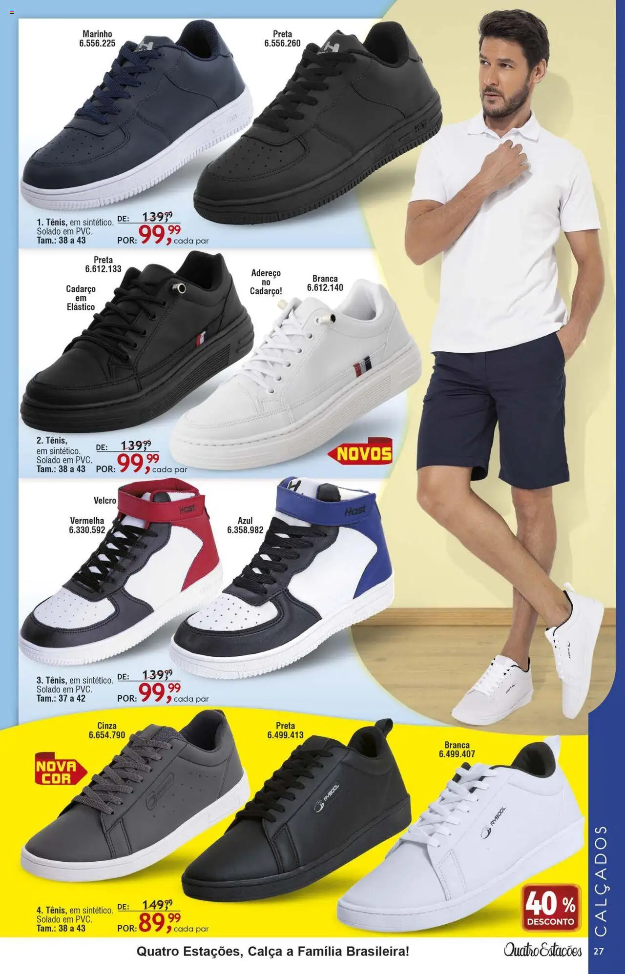 Quatro Estações Folheto - válido de 01.08.2025 | Página: 23 | Produtos: Calça