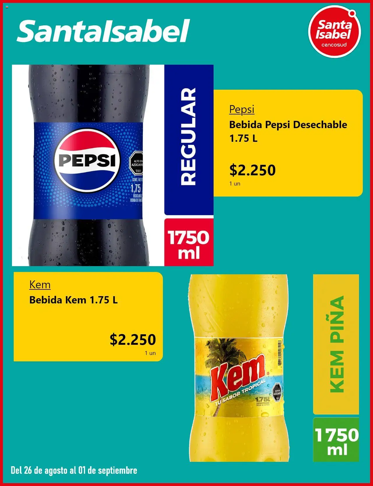 Santa Isabel ofertas  │ válido desde el 26.08.2025 | Página: 4