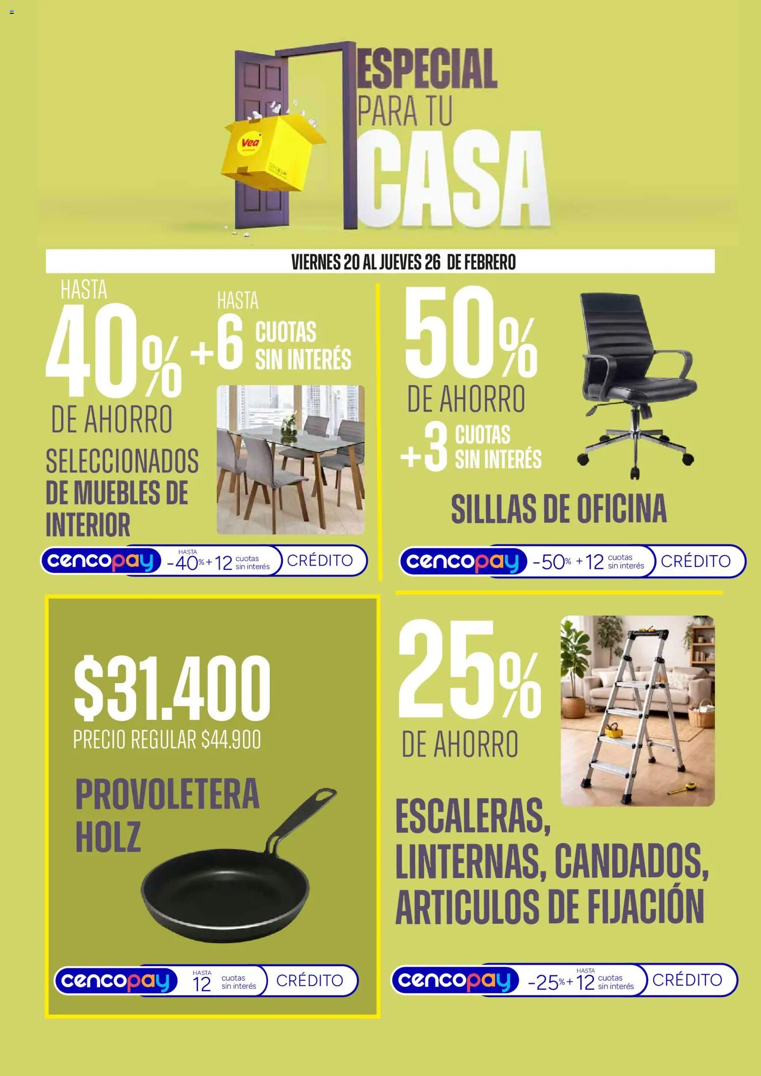 Vea - Ofertas especial para tu casa │ válido desde el 20.02.2026 | Página: 4