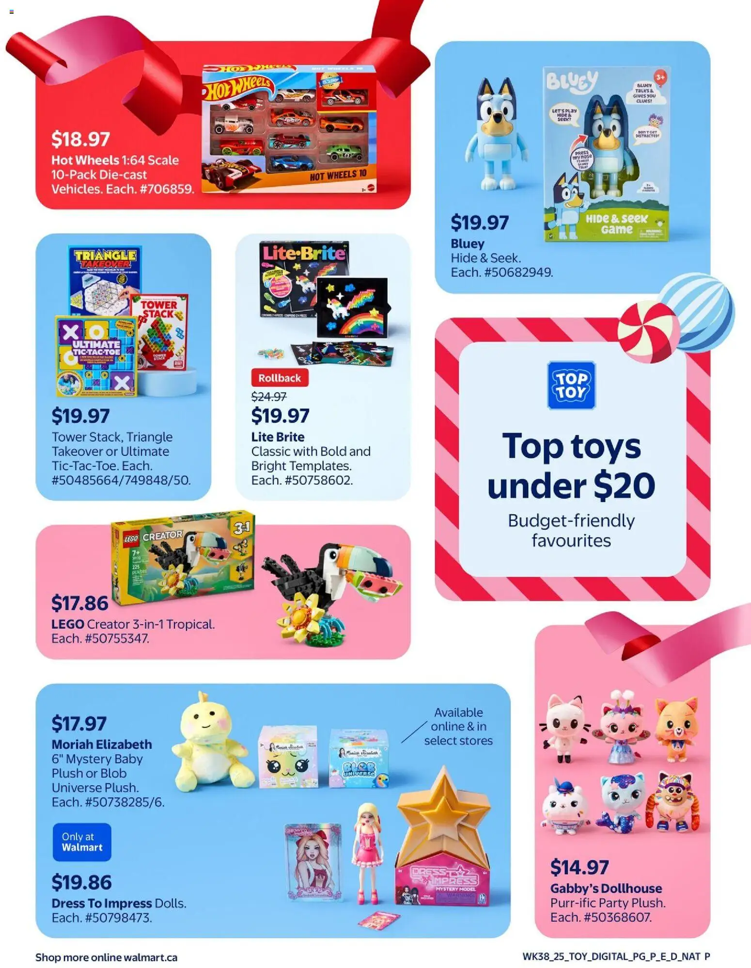 Walmart flyer valid from 16.10.2025 | Page: 5 | Products: Dress, Game