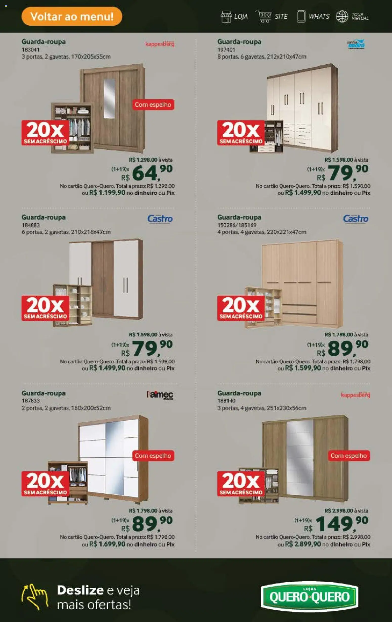 Lojas Quero-Quero Folheto - válido de 04.11.2025 | Página: 29 | Produtos: Espelho