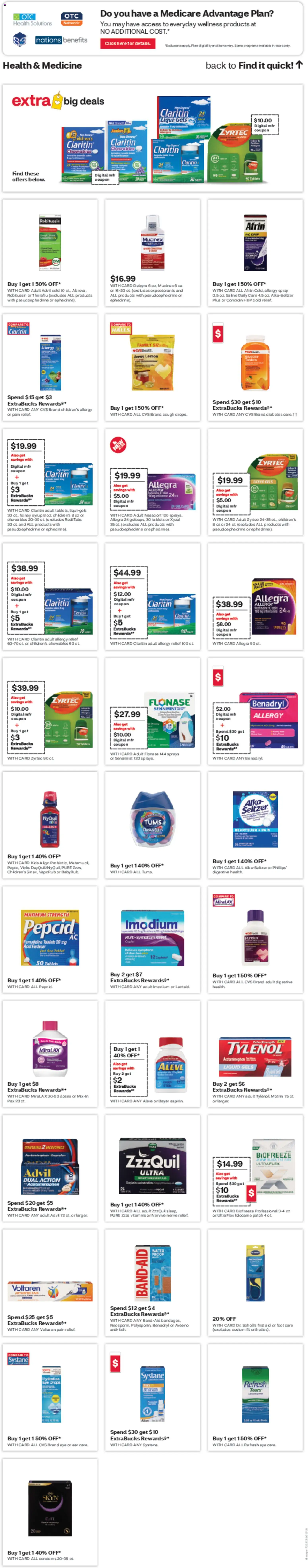 CVS Pharmacy Weekly Ad - OH - valid from 05.04.2026 | Page: 6 | Products: Water, Lemon, Tablet