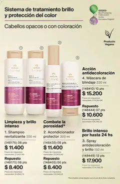 Vista previa Catálogo Natura Ciclo 3 válido desde el 09.02.2026 | Página: 240 | Productos: Mascarilla, Máscara, Acondicionador, Brillo