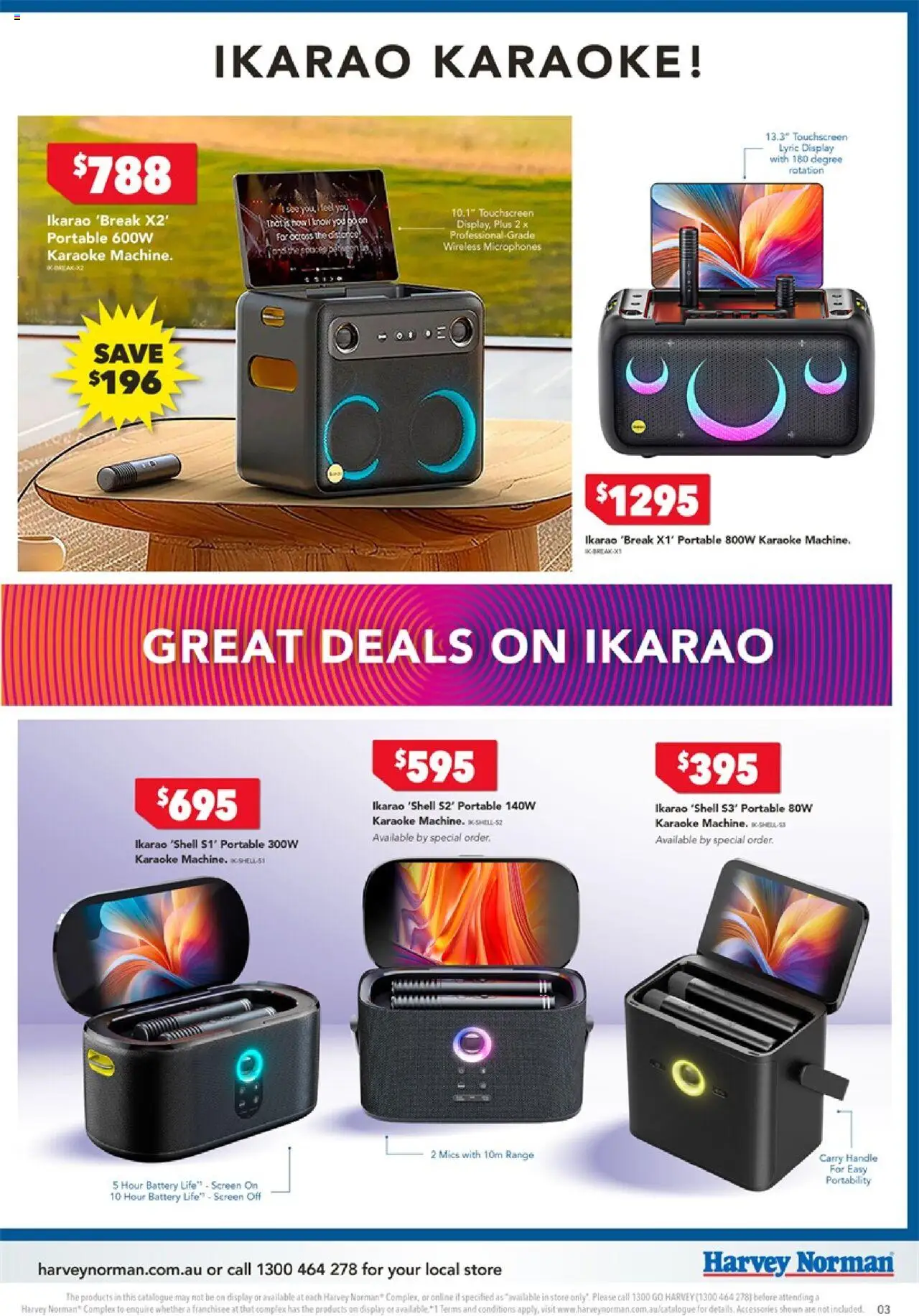 Harvey Norman catalogue - valid from 10.10.2025 | Page: 3 | Products: Battery, Accessories, Portable, Screen