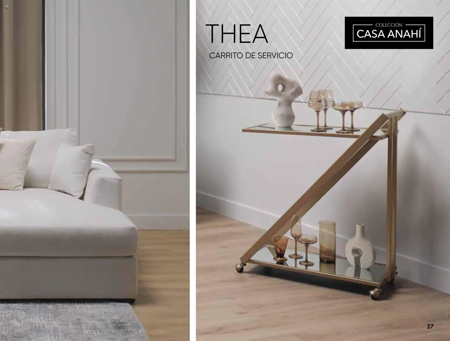 Nuevas ofertas de Muebles Dico válidas en toda la República Mexicana desde el 07.11.2025. ¡Encuentra las mejores ofertas en Muebles Dico catálogo Colección Casa Anahí! | Página: 27