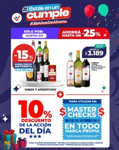 Vista previa Vital - Sólo por Martes válido desde el 09.09.2025
