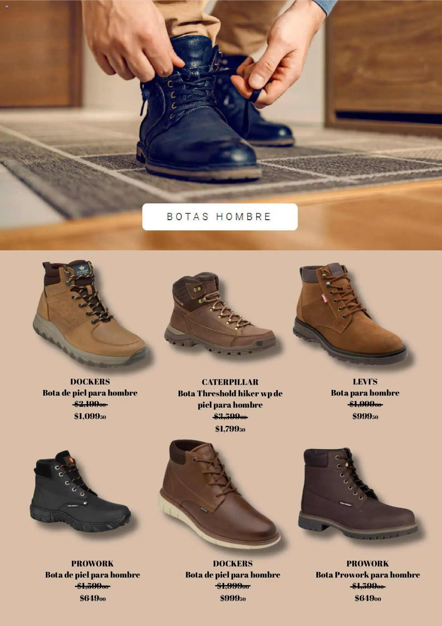 Nuevas ofertas de Liverpool válidas en toda la República Mexicana desde el 02.01.2026. ¡Encuentra las mejores ofertas en Liverpool catálogo Invierno! | Página: 2 | Productos: Botas