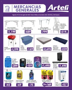 Nuevas ofertas de Arteli válidas en toda la República Mexicana desde el 07.08.2025. ¡Encuentra las mejores ofertas en Arteli - Folleto Quincenal ! | Página: 16