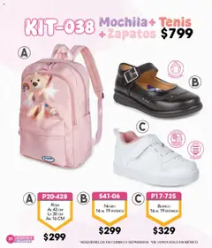 Vista previa de Cklass - Catálogo Regreso a Clases, nuevo folleto de la tienda, válido en México a partir del 08.09.2025 | Página: 32 | Productos: Tenis, Zapatos, Mochila