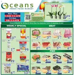 Preview of Oceans weekly flyer / circulaire from shop Oceans valid from 19.09.2025